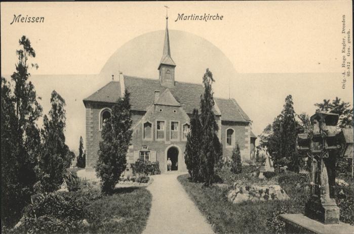 Meissen Elbe Sachsen Meissen Martinskirche