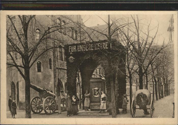 Meissen Elbe Sachsen Meissen Kriegssäule Kanone