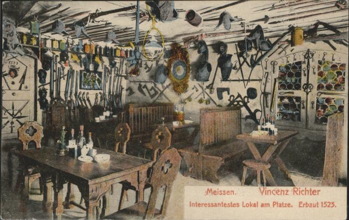 Meissen Elbe Sachsen Meissen Vincenz Richter Lokal