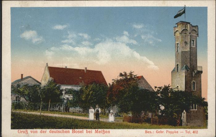 Meissen Elbe Sachsen Meissen Deutschen Bosel