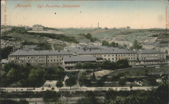 Meissen Elbe Sachsen Meissen Porzellanmanufaktur