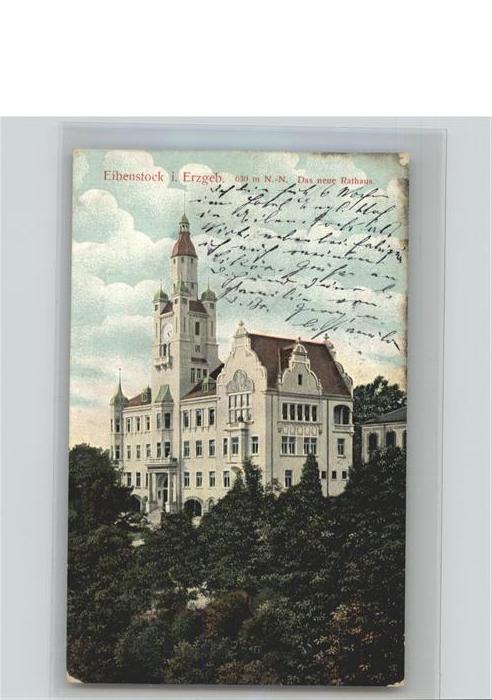Eibenstock Erzgebirge Rathaus