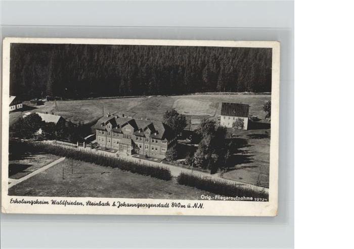 Steinbach Johanngeorgenstadt Erholungsheim Waldfrieden