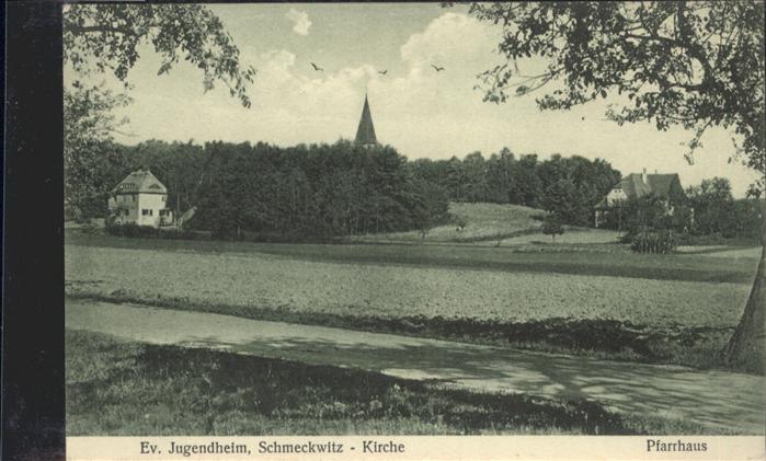 Schmeckwitz Kirche Jugenheim Pfarrhaus