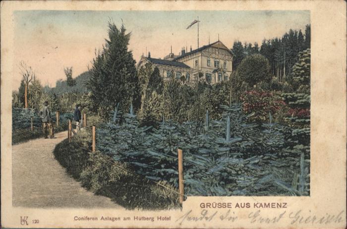 Kamenz Sachsen Kamenz Koniferen Anlage Hutberg Hotel