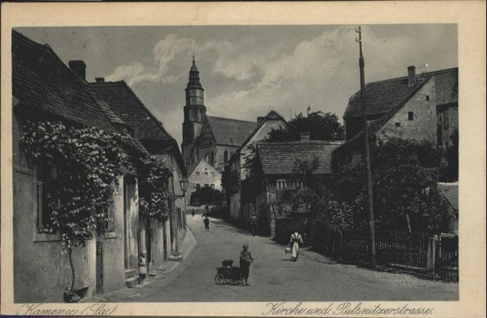 Kamenz Sachsen Kirche Pulsnitzerstrasse