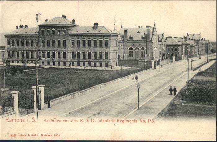 Kamenz Sachsen Kamenz Infanterie Regiment Nr. 178 Kase