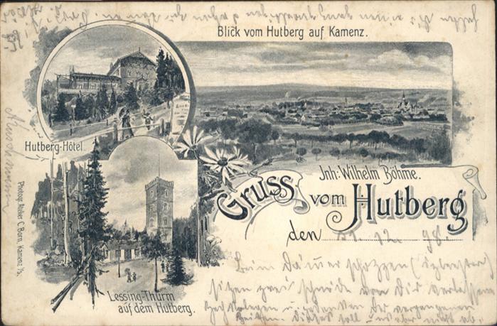 Kamenz Sachsen Kamenz Hutberg Hotel Lessing-Thurm