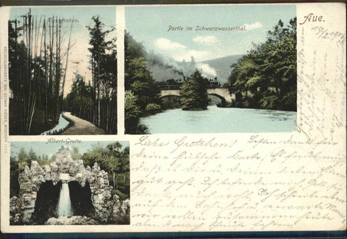 Aue Sachsen Albert-Grotte Schwarzwasserthal