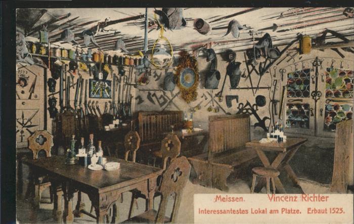 Meissen Elbe Sachsen Meissen Vincenz Richter Lokal