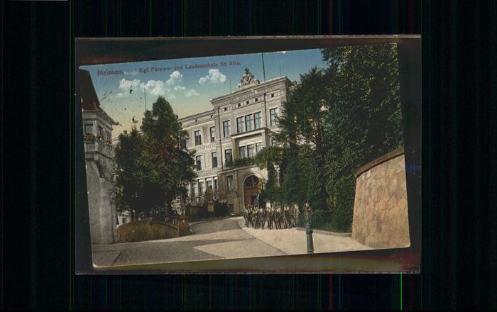 Meissen Elbe Sachsen Meissen Schule St. Afra