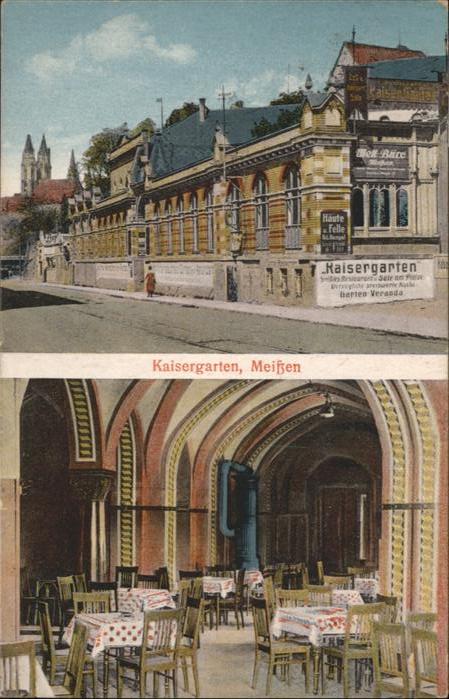 Meissen Elbe Sachsen Meissen Kaisergarten