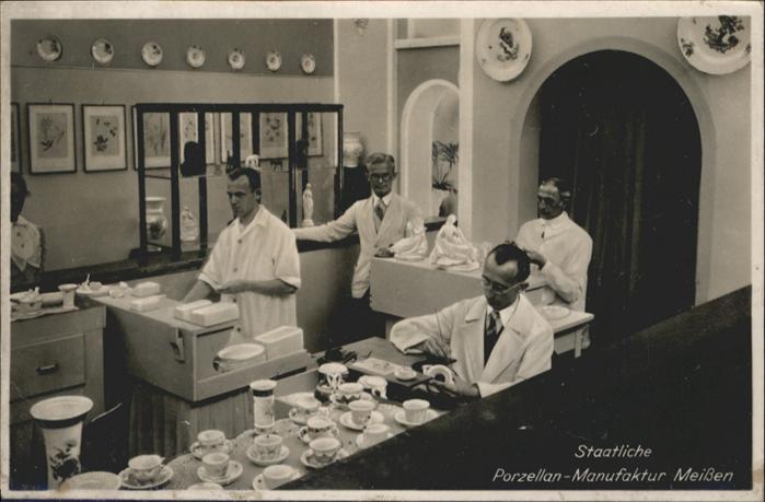 Meissen Elbe Sachsen Meissen Porzellanmanufaktur