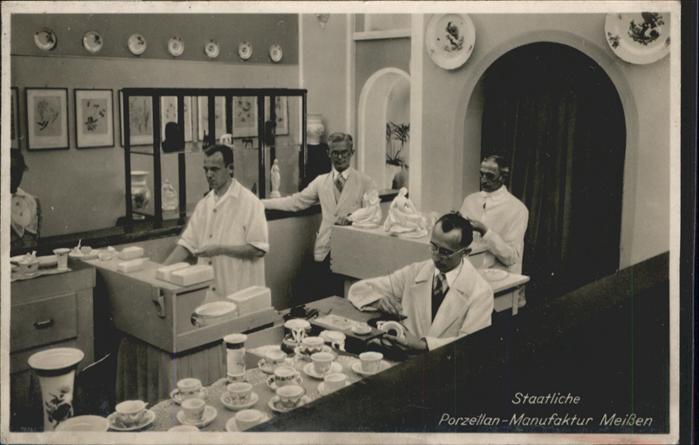 Meissen Elbe Sachsen Meissen Porzellanmanufaktur