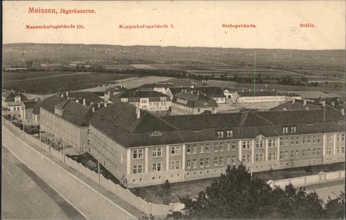 Meissen Elbe Sachsen Meissen Jägerkaserne