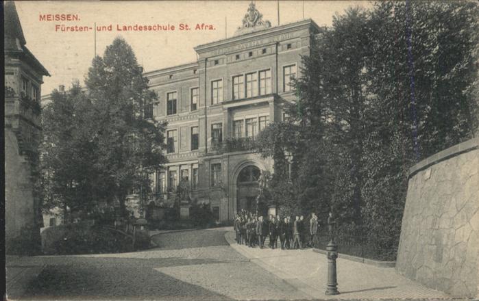Meissen Elbe Sachsen Meissen Schule St. Afra