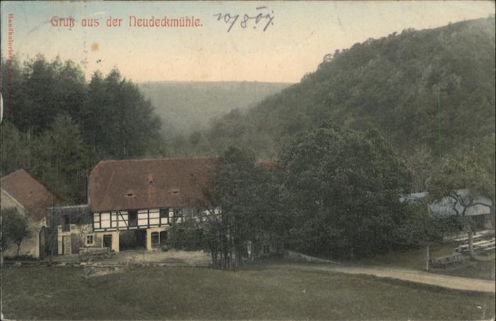 Wilsdruff [Stempelabschlag] Neudeckmühle