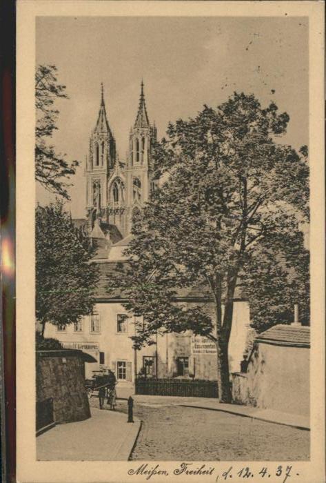 Meissen Elbe Sachsen Meissen Freiheit