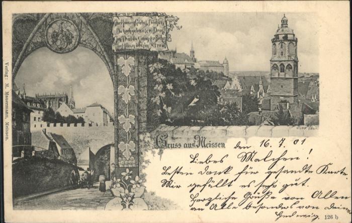 Meissen Elbe Sachsen Meissen