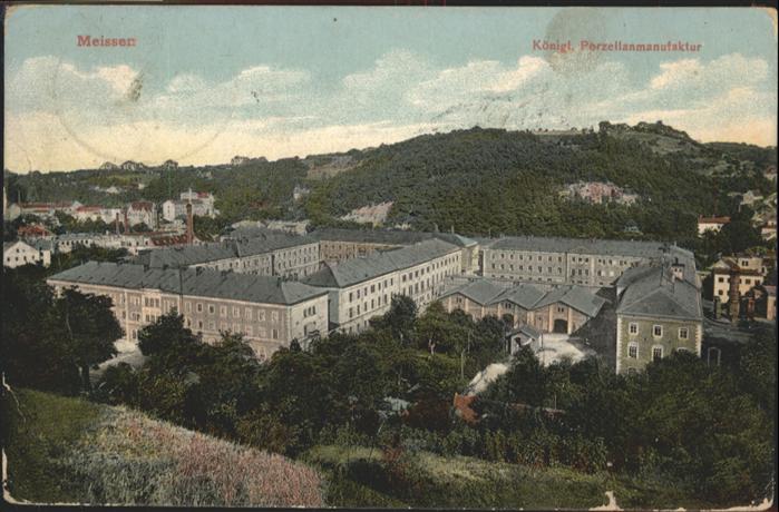 Meissen Elbe Sachsen Meissen Porzellanmanufaktur