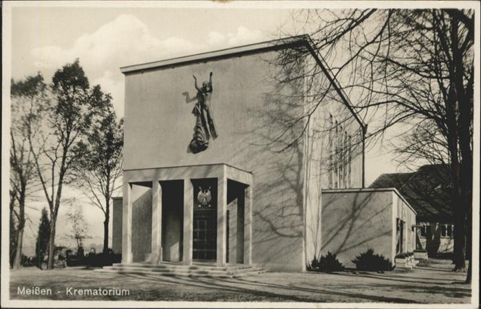 Meissen Elbe Sachsen Meissen Krematorium
