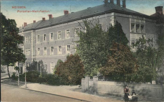 Meissen Elbe Sachsen Meissen Porzellanmanufaktur