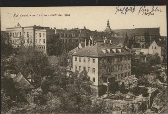 Meissen Elbe Sachsen Meissen Fürstenschule St. Afra