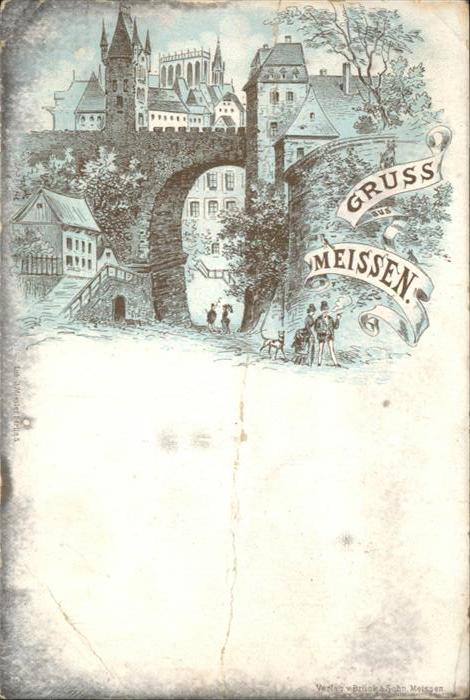 Meissen Elbe Sachsen Meissen
