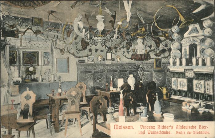 Meissen Elbe Sachsen Meissen Vincenz Richter Lokal