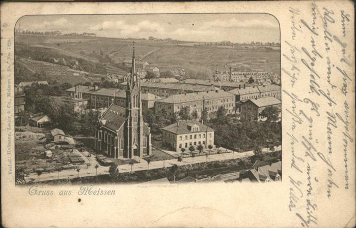 Meissen Elbe Sachsen Meissen