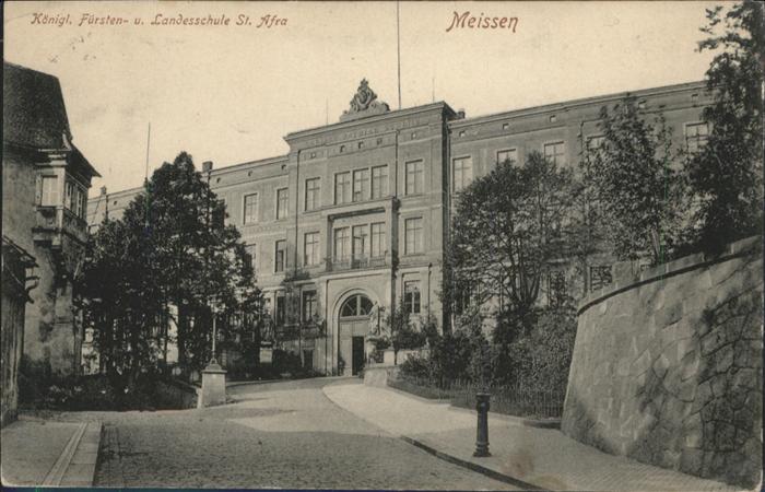 Meissen Elbe Sachsen Meissen Schule St. Afra