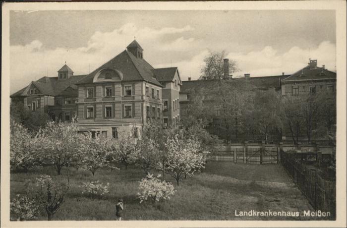 Meissen Elbe Sachsen Meissen Krankenhaus