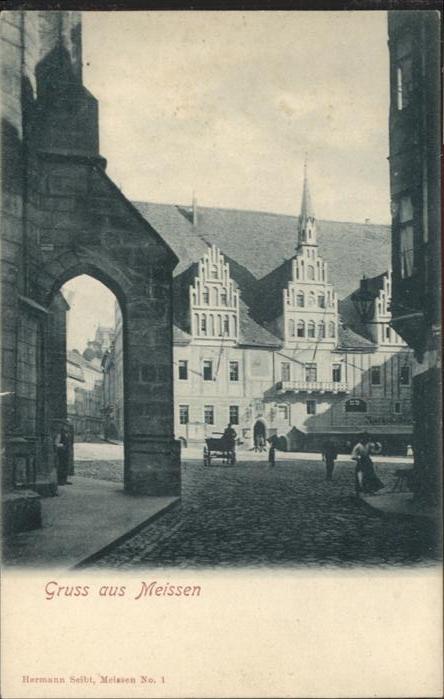 Meissen Elbe Sachsen Meissen