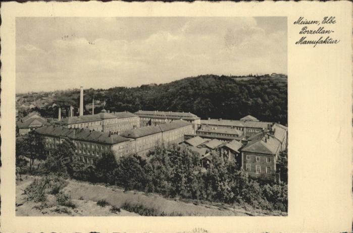 Meissen Elbe Sachsen Meissen Elbe Porzellanmanufaktur
