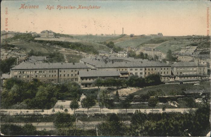 Meissen Elbe Sachsen Meissen Porzellanmanufaktur