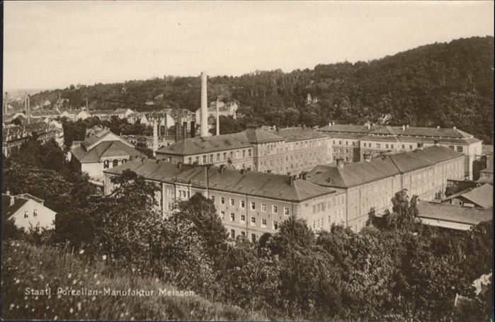 Meissen Elbe Sachsen Meissen Porzellanmanufaktur
