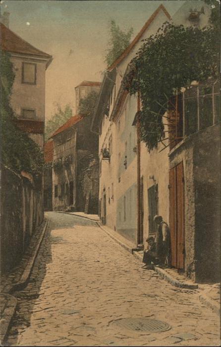 Meissen Elbe Sachsen Meissen Leinewebergasse