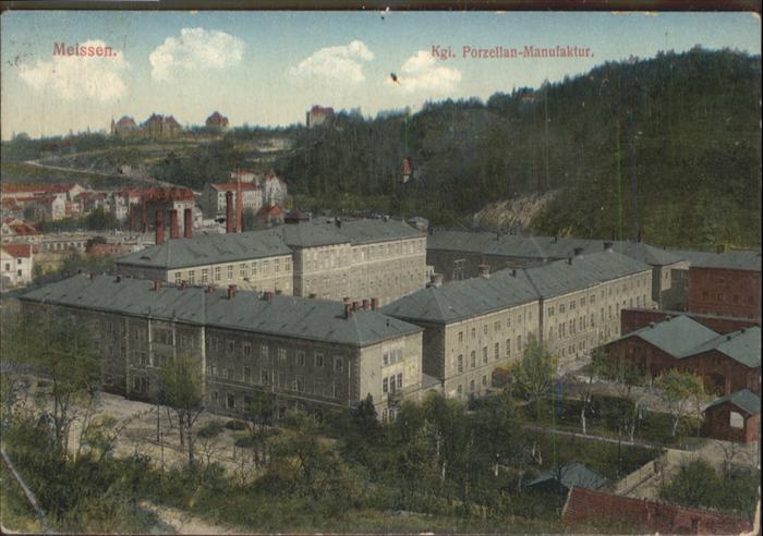 Meissen Elbe Sachsen Meissen Porzellanmanufaktur