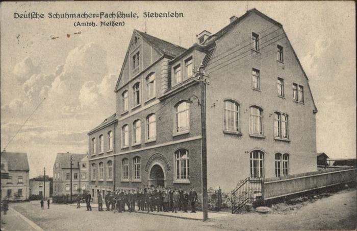 Siebenlehn Schuhmacher Fachschule Amtsh. Meissen