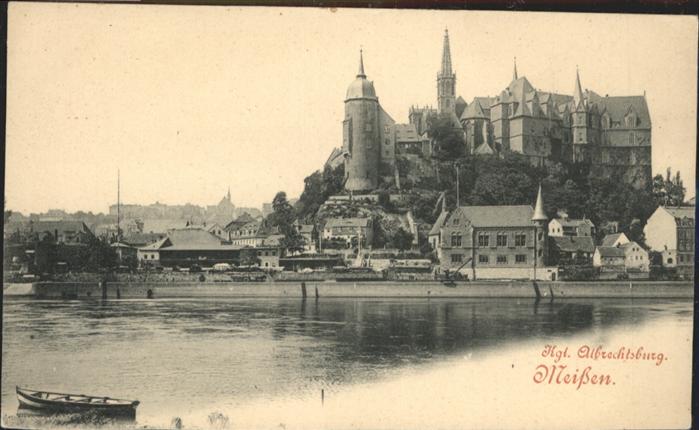 Meissen Elbe Sachsen Meissen Albrechtsburg