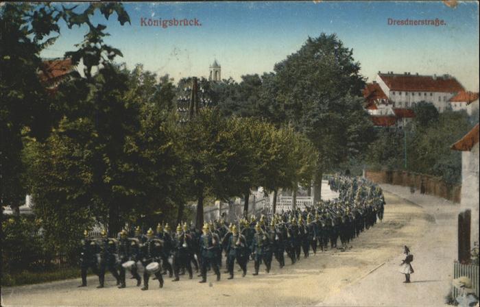 Koenigsbrueck esdnerstrasse Soldaten x