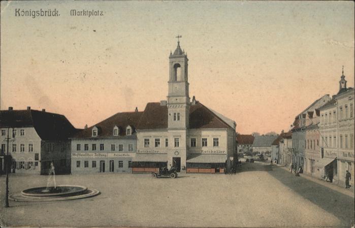 Koenigsbrueck rktplatz x