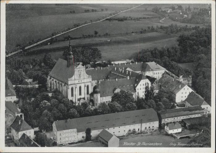 Panschwitz-Kuckau Fliegeraufnahme Kloster St. Marienstern