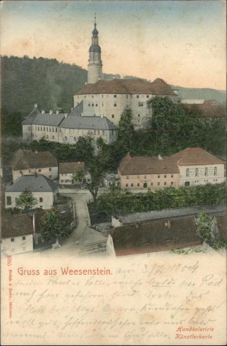 Weesenstein Schloss