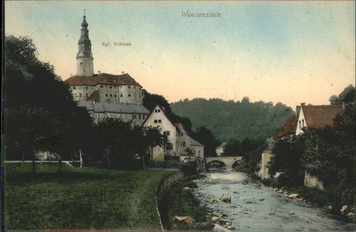 Weesenstein Schloss Brücke