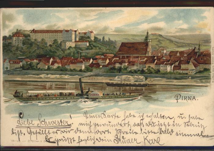 Pirna Elbe Sachsen Schiff