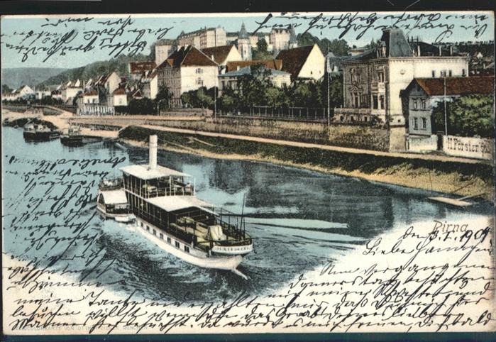 Pirna Elbe Sachsen Schiff