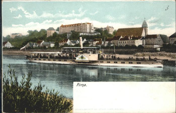 Pirna Elbe Sachsen Schiff
