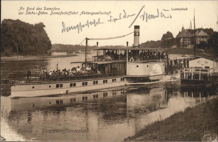 Pillnitz Dampfer Lustschloss