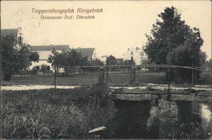 Koenigsbrueck uppenübungsplatz Brücke x